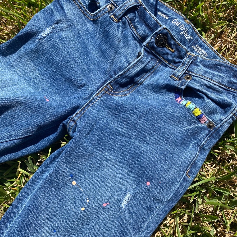 Jean- skinny, super stretch, girlfriend